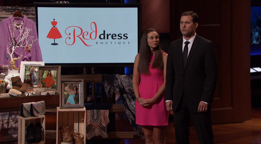 red boutique shark tank